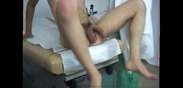  Gay medical twinks gallery Applying some pleasure gel to his finger,